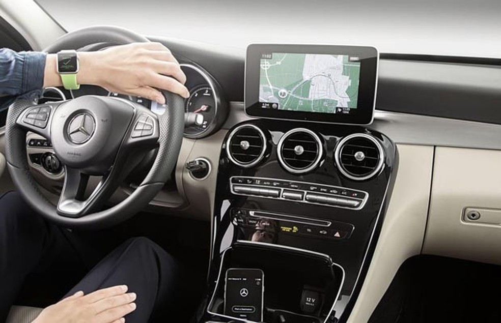 App Apple Watch da Mercedes (Foto: Divulgação) — Foto: Auto Esporte