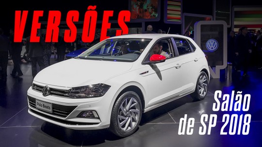 Vídeo: Polo Beats, um HB20 de R$ 200 mil e outras versões que estão no Salão de SP
