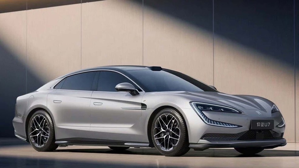 BYD Yangwang U7 é esportivo elétrico de luxo — Foto: Divulgação