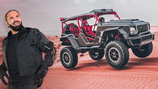 Drake compra buggy personalizado de 900 cv e quase R$ 4 milhões