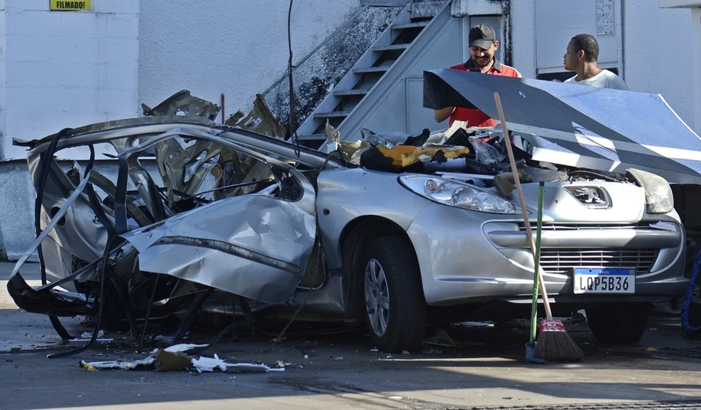 Três carros com GNV explodiram no Rio de Janeiro em menos de um mês — Foto: Tomaz Silva/Agência Brasil