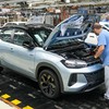 Volkswagen Tera sendo produzido na fábrica da Volkswagen em Taubaté (SP) - Divulgação