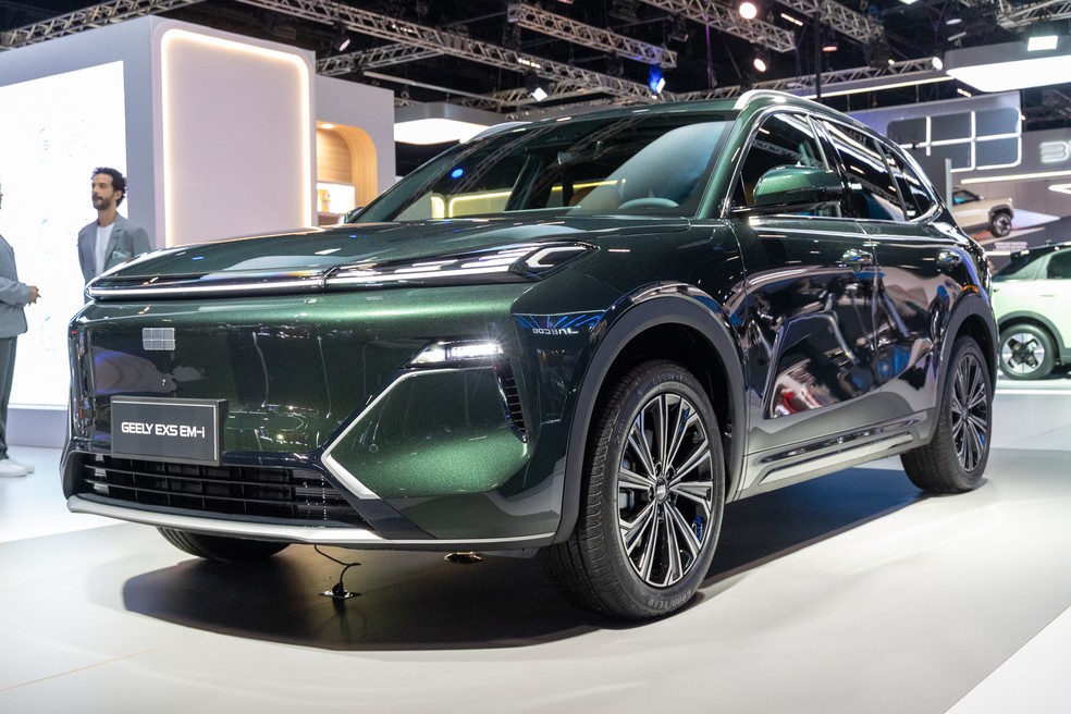 Geely EX5 EM-i será produzido no Brasil em fábrica da Renault no Paraná  — Foto: Renato Durães/Auto News Brasil