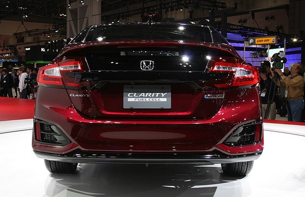 Honda FCX Clarity no Salão de Tóquio 2015 (Foto: Newspress) — Foto: Auto Esporte