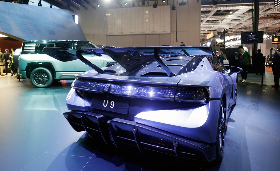 Yangwang U8 é feito por marca subsidiária da BYD — Foto: Divulgação