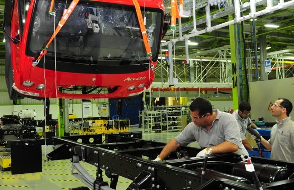 Fábrica da Mercedes-Benz (Foto: Divulgação) — Foto: Auto Esporte