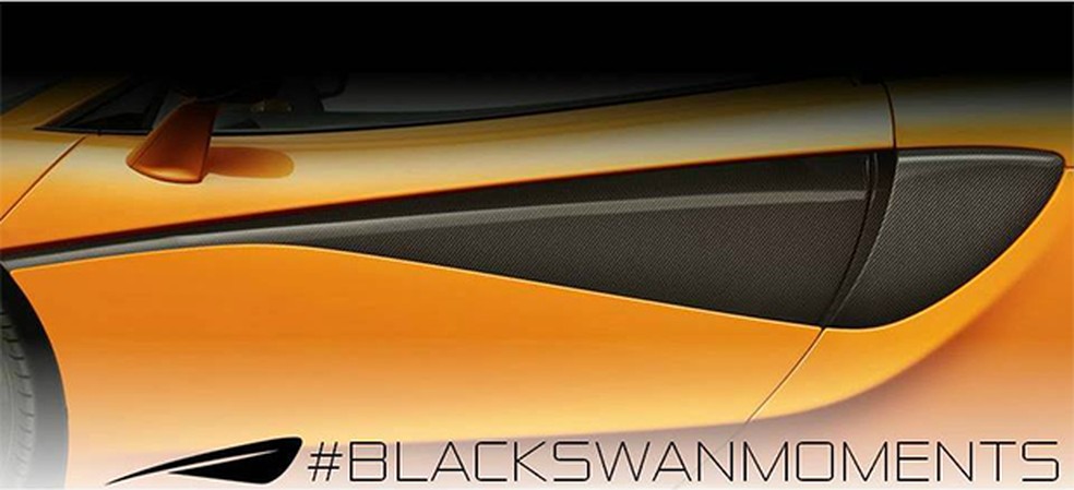 Teaser do novo superesportivo da McLaren (Foto: McLaren) — Foto: Auto Esporte