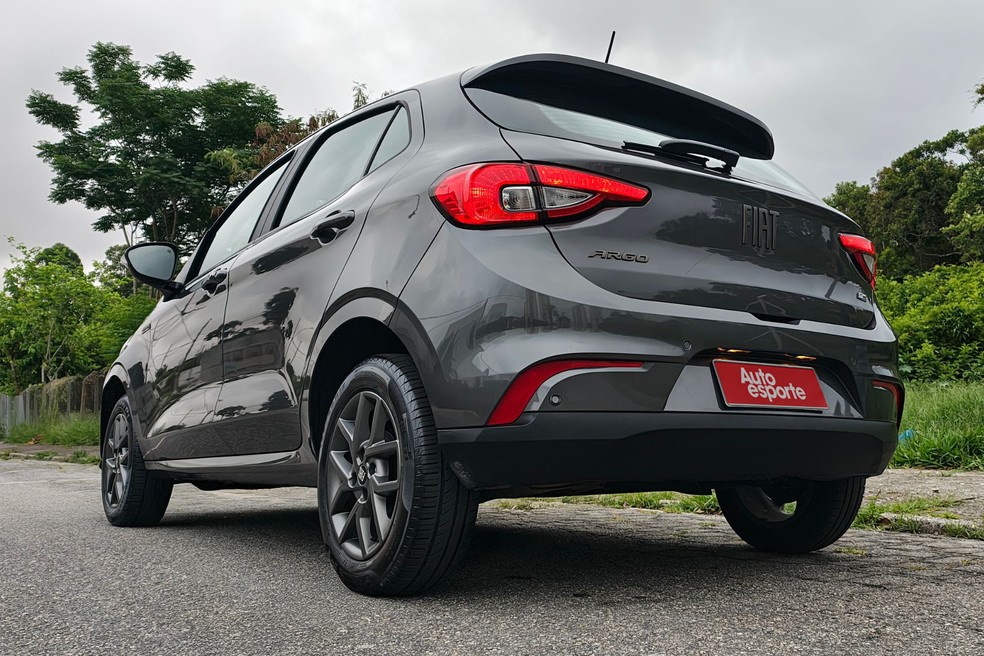 Rodas de liga leve incorporam visual mais esportivo ao Argo — Foto: Júlia Maria Toledo/Auto News Brasil