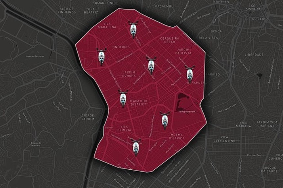 Mapa Riba Share (Foto: Divulgação) — Foto: Auto Esporte