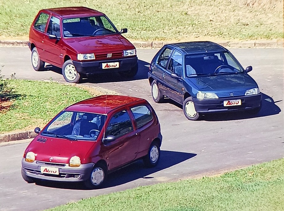 Fiat Mille EP x Peugeot 106 XN x Renault Twingo
