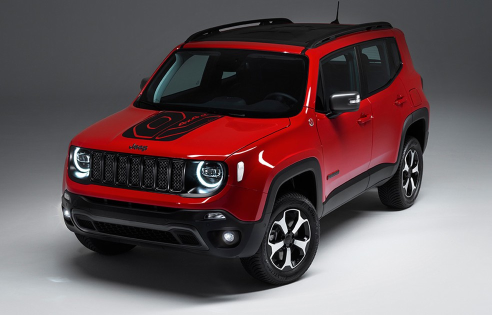 Jeep Renegade ganha versão híbrida plug-in — Foto: Divulgação/FCA