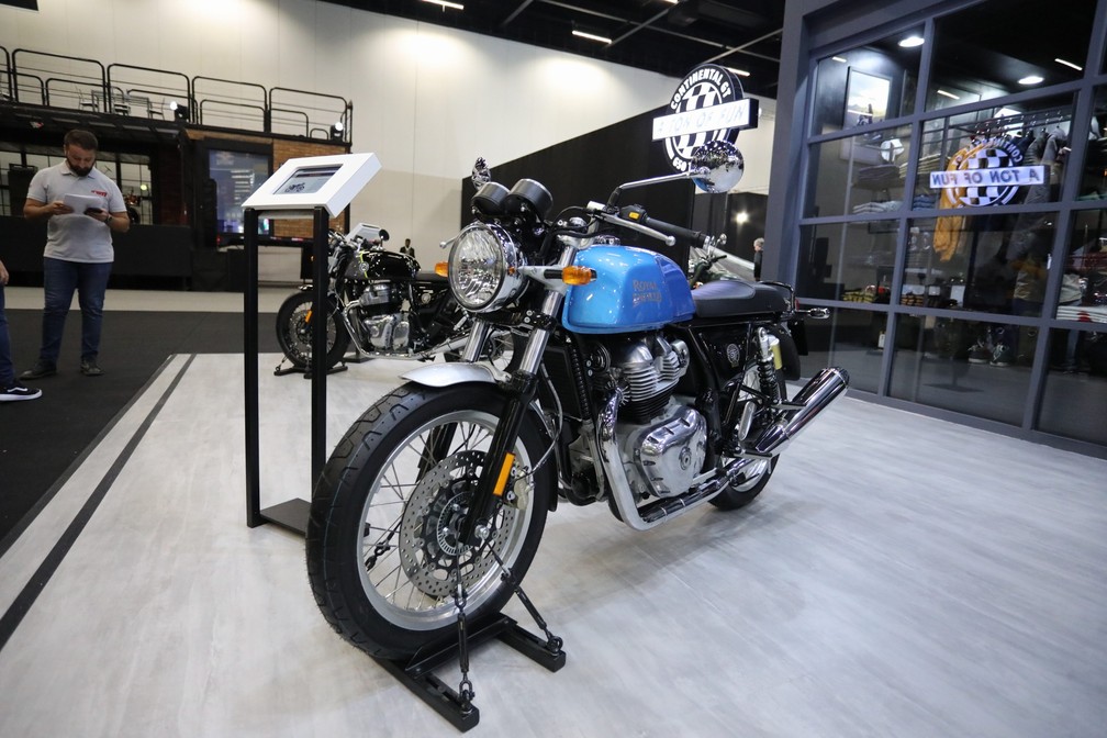 Royal Enfield Continental GT 650 — Foto: Fabio Tito/G1