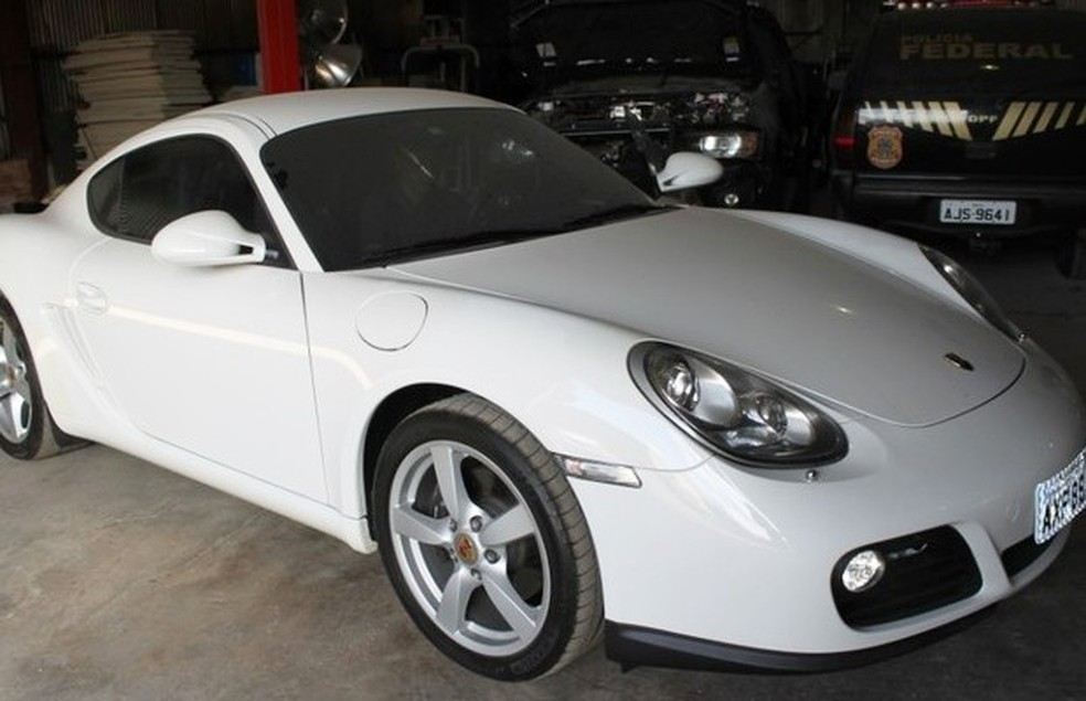 Porsche Cayman da doleira Nelma Kodama (Foto: Divulgação) — Foto: Auto Esporte