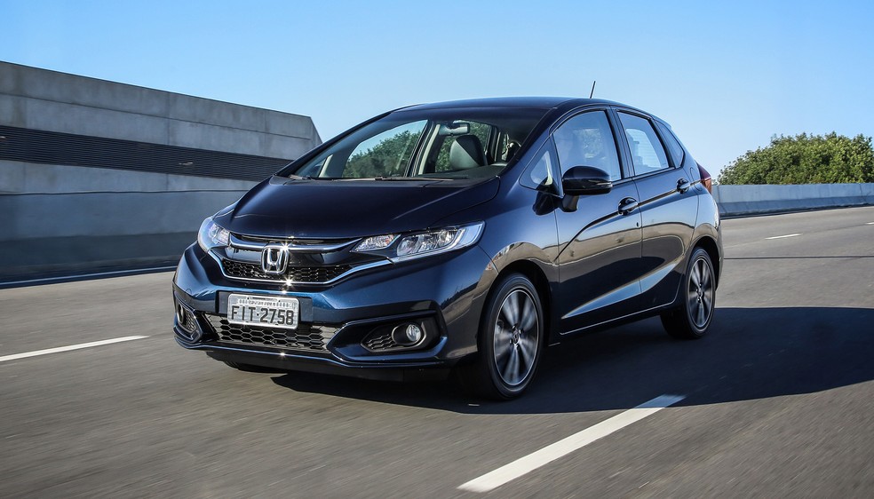 Honda Fit EXL 2018 — Foto: Divulgação