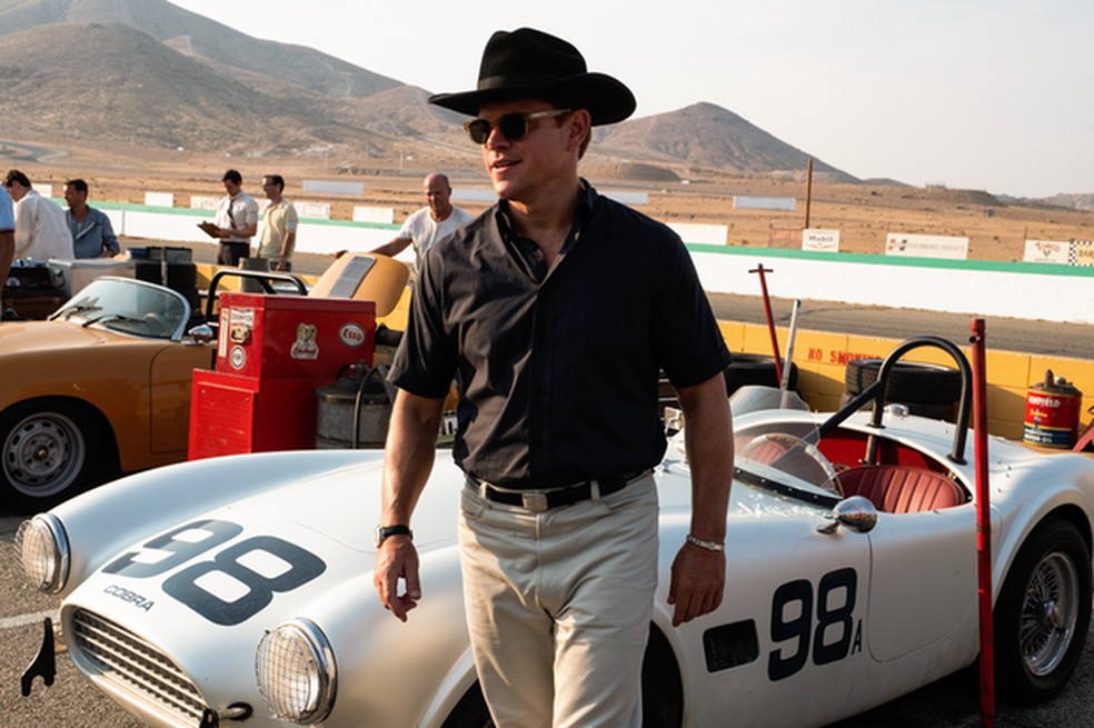Damon como o ex-corredor e engenheiro Shelby (Foto: 20th Century Fox / Divulgação) — Foto: Auto Esporte