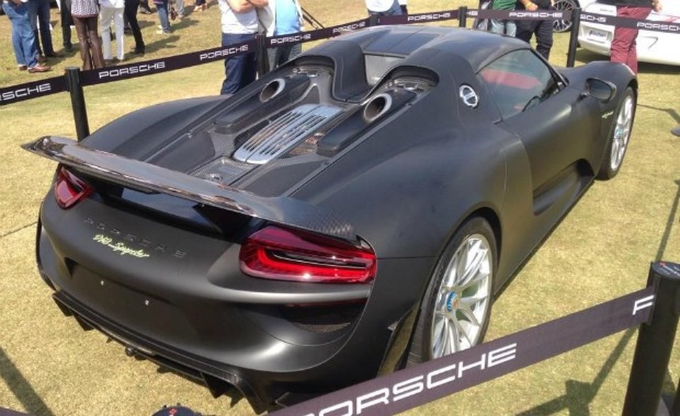 Porsche 918 Spyder no Brasil (Foto: Julio Cabral) — Foto: Auto Esporte