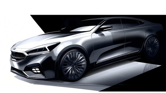 Kia revela primeiras imagens do Cadenza 2017