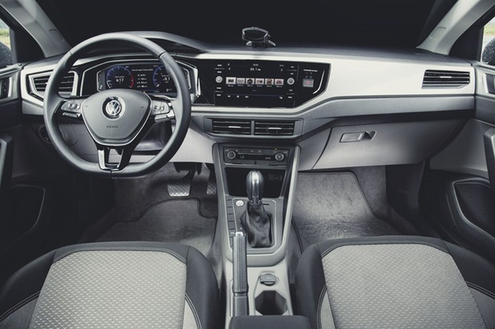 Volkswagen Virtus tem painel digital como opcional (Foto: Auto News Brasil / Fabio Aro) — Foto: Auto Esporte