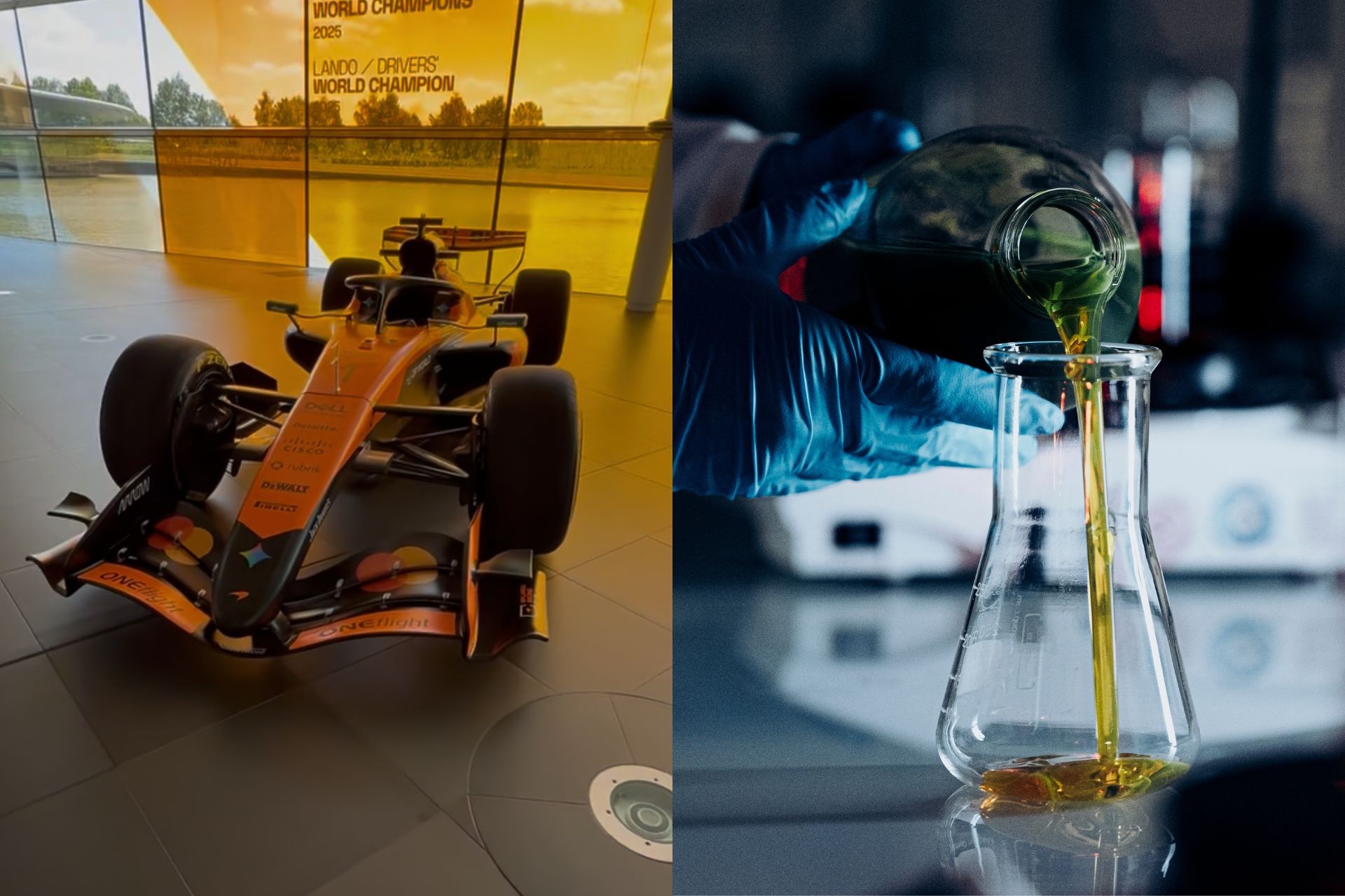 Óleo de carro da F1 tem receita secreta e leva 9 meses para ficar pronto