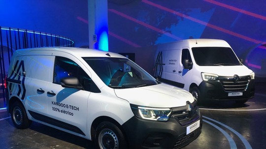 Além de Megane E-Tech, Renault trará novos Kangoo e Master elétricos ao Brasil em 2023