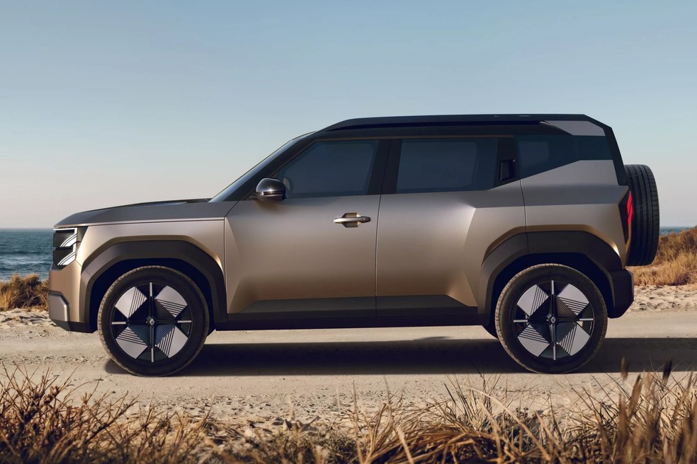 Renault Bridger mede menos de 4 metros de comprimento — Foto: Divulgação