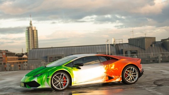 Lamborghini Huracán ganha pintura especial de três cores e 20 cv a mais