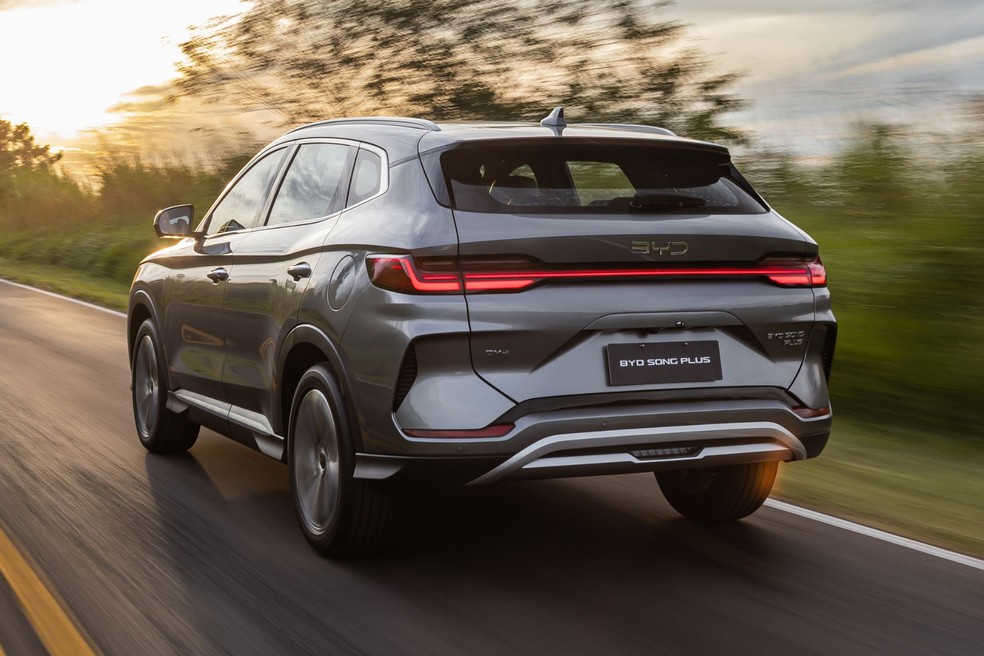 BYD Song Plus 2026 não sofreu alterações mecânicas e ainda é menos potente que rivais diretos  — Foto: Divulgação