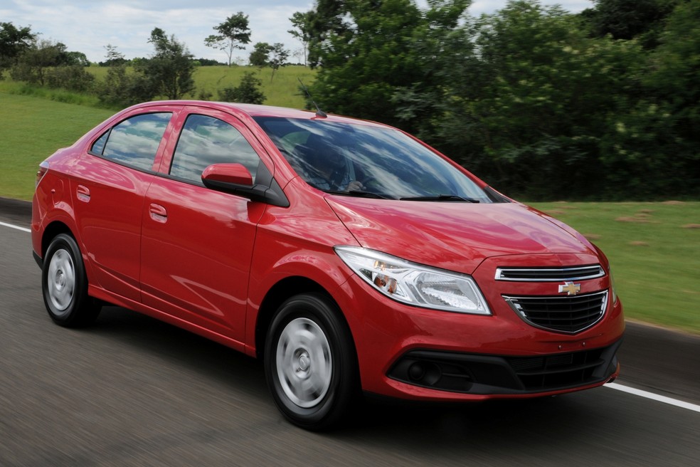 Chevrolet Prisma LT foi uma das versões mais vendidas do sedã no período — Foto: Divulgação/Chevrolet