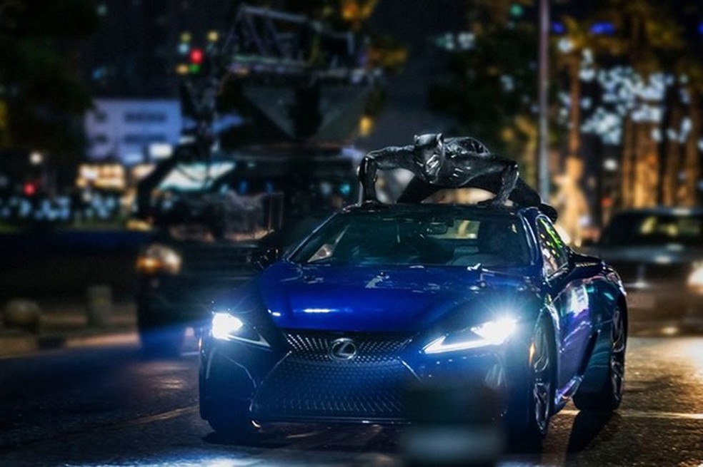 Lexus Pantera Negra (Foto: Divulgação) — Foto: Auto Esporte