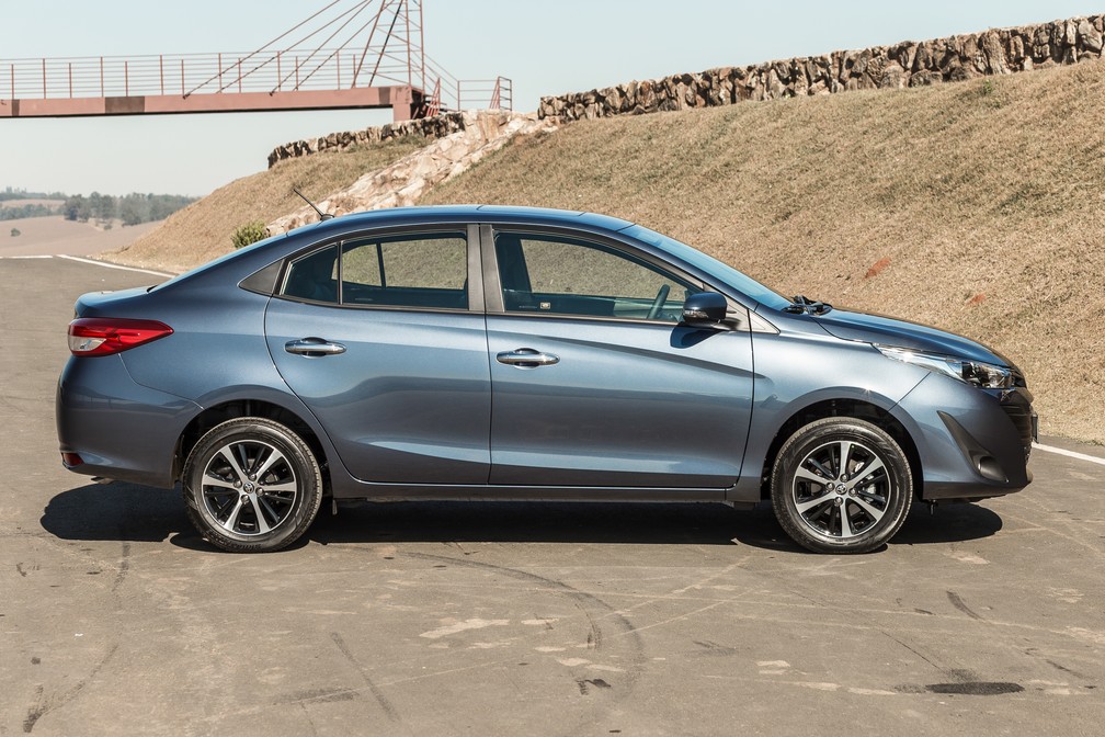 Toyota Yaris sedã — Foto: Toyota/Divulgação