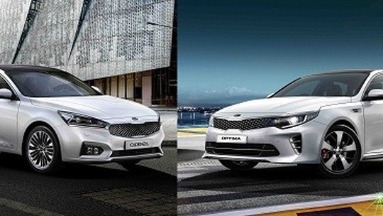 Kia levará Cadenza GDI e Optima GT para o Salão do Automóvel