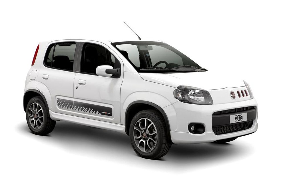 Fiat Uno Sporting — Foto: Divulgação