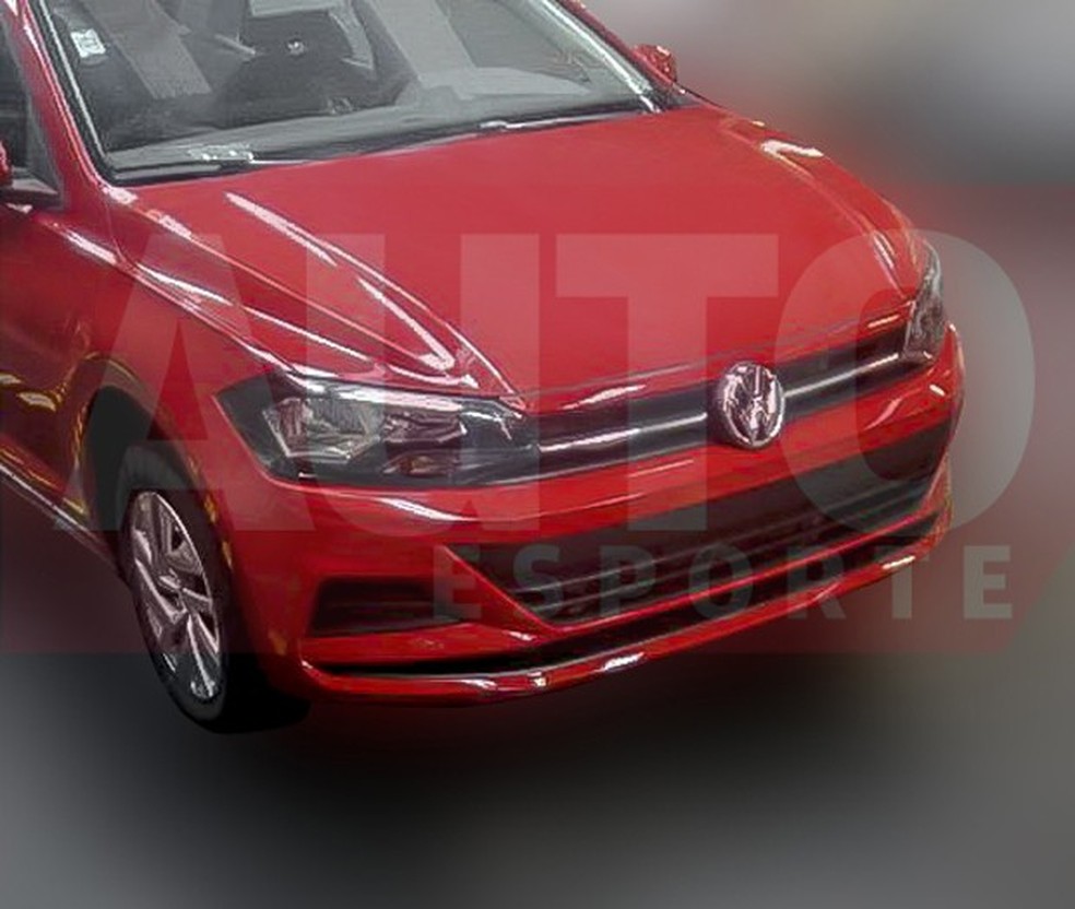 Volkswagen Virtus aparece completamente sem camuflagem (Foto: Reprodução / Auto News Brasil) — Foto: Auto Esporte