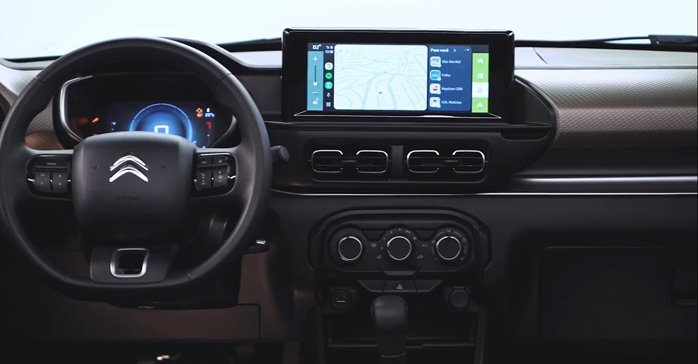 Interior do Basalt Feel Turbo 200 é simples — Foto: Divulgação