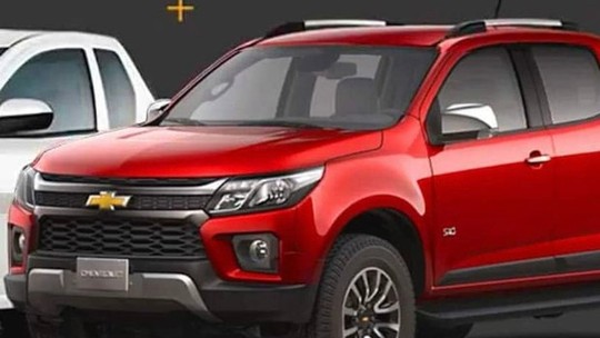 Nova Chevrolet S10 tem visual revelado pela própria GM