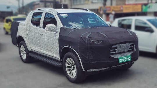 Nova Chevrolet S10 roda em testes e indica que será diferente da versão americana