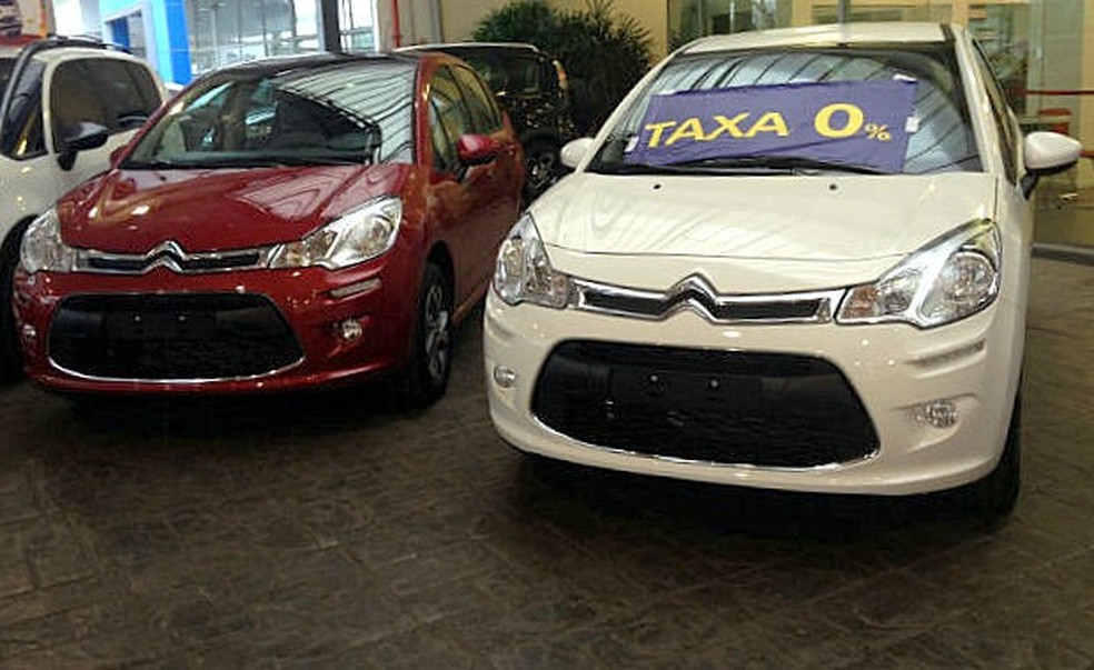 Citroën C3 nas lojas (Foto: Aline Magalhães) — Foto: Auto Esporte