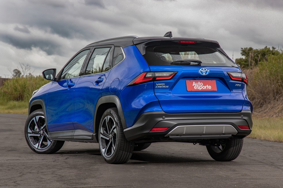 Toyota Yaris Cross XRX tem lanternas de LED — Foto: Renato Durães/Auto News Brasil