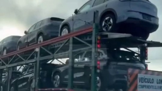 Flagra: Geely EX5 já está no Brasil para brigar com BYD Song Plus