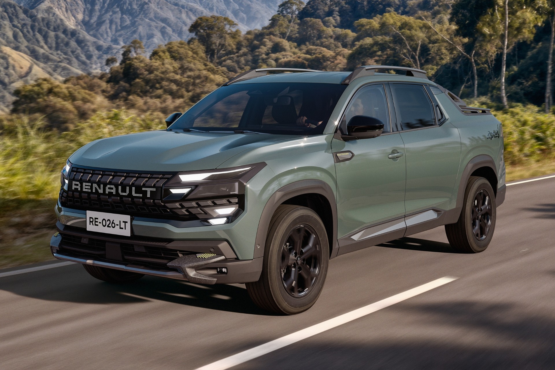Renault Niagara é revelada e terá 4 versões contra Fiat Toro, incluindo 4×4