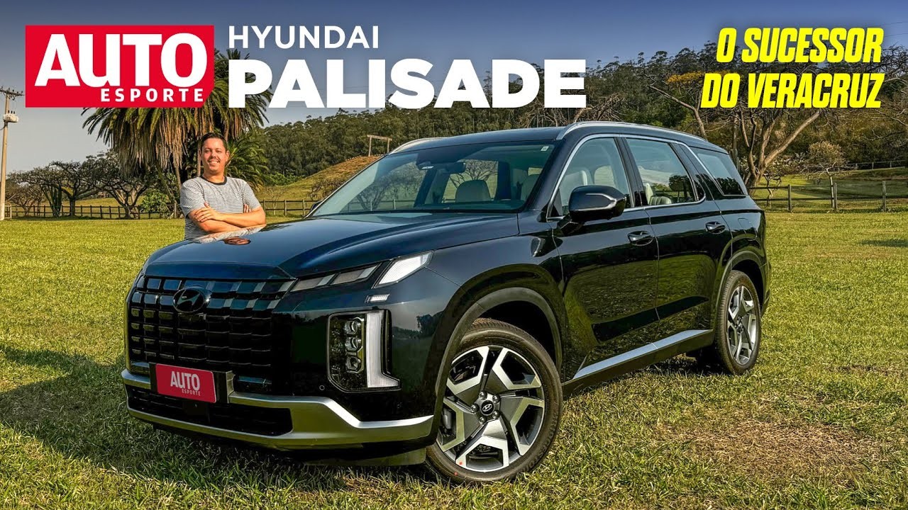 Vídeo: Hyundai Palisade, o maior e mais luxuoso carro da marca no Brasil