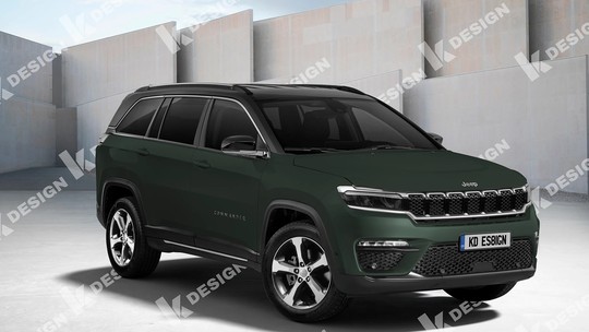 Projeção: Jeep Commander vai mudar e terá motor híbrido