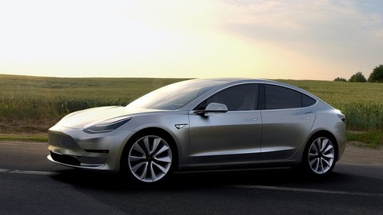 Vazam detalhes técnicos do Tesla Model 3, que chegará ao Brasil