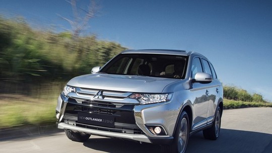 Mitsubishi Outlander 2017 ganha versão turbodiesel mais em conta
