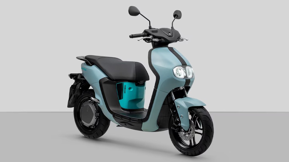 Yamaha Neo's: scooter tem duas baterias, mas não passa dos 40 km/h — Foto: Divulgação
