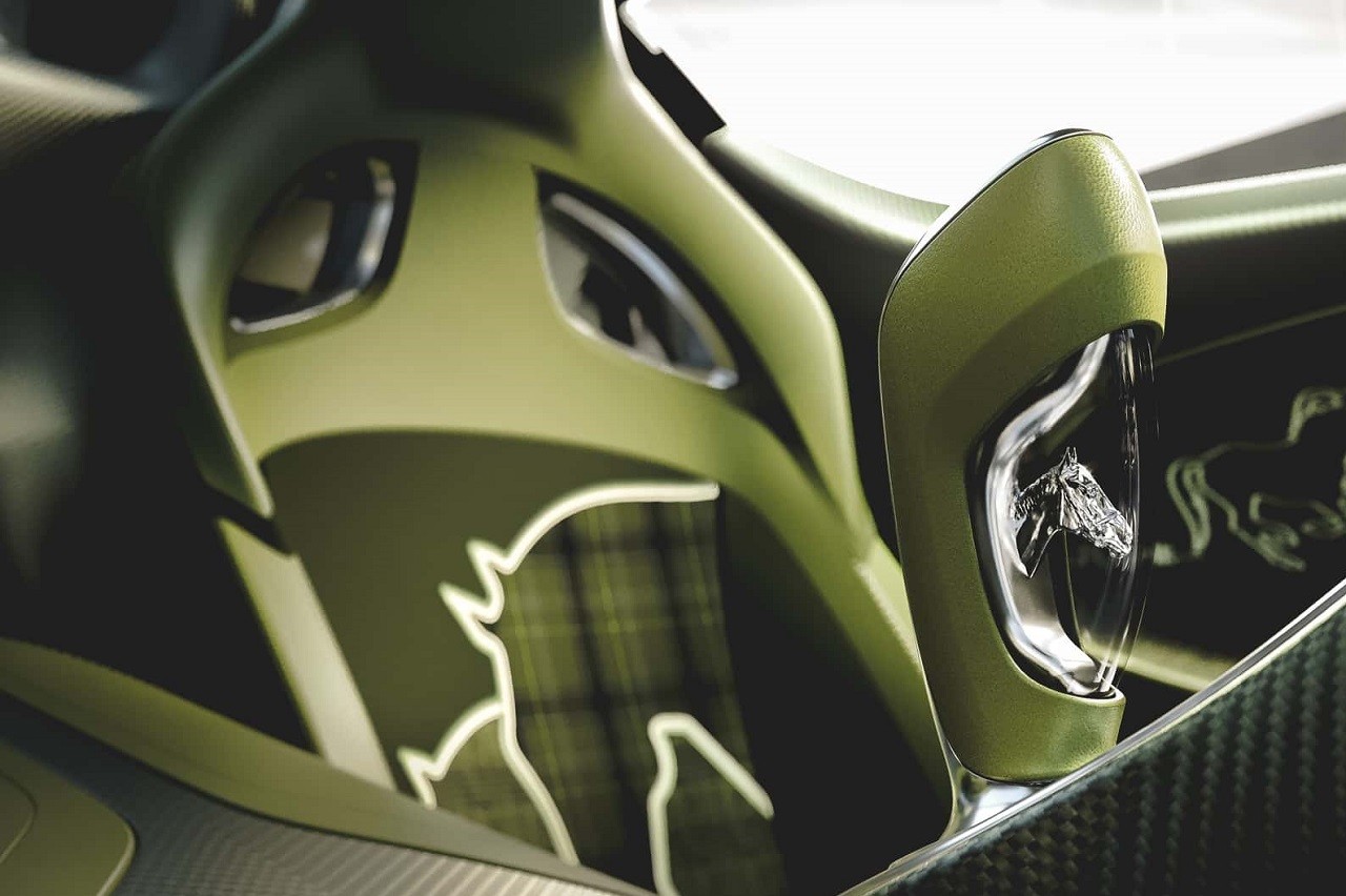 Bugatti Brouillard 2026 Detalhe Câmbio Bancos — Foto: Divulgação