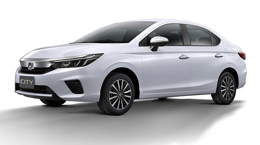 Honda City teve nova geração lançada na Tailândia — Foto: Divulgação