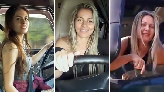 Caminhoneiras youtubers mostram desafios da vida na estrada