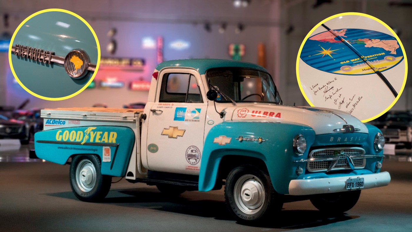 Como a 1ª picape nacional da Chevrolet fugiu de furacão e foi parar nos EUA