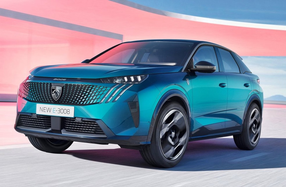 Peugeot 3008 é um dos SUVs que voltará ao Brasil em sua nova geração, mas apenas com conjunto mecânico elétrico — Foto: Divulgação